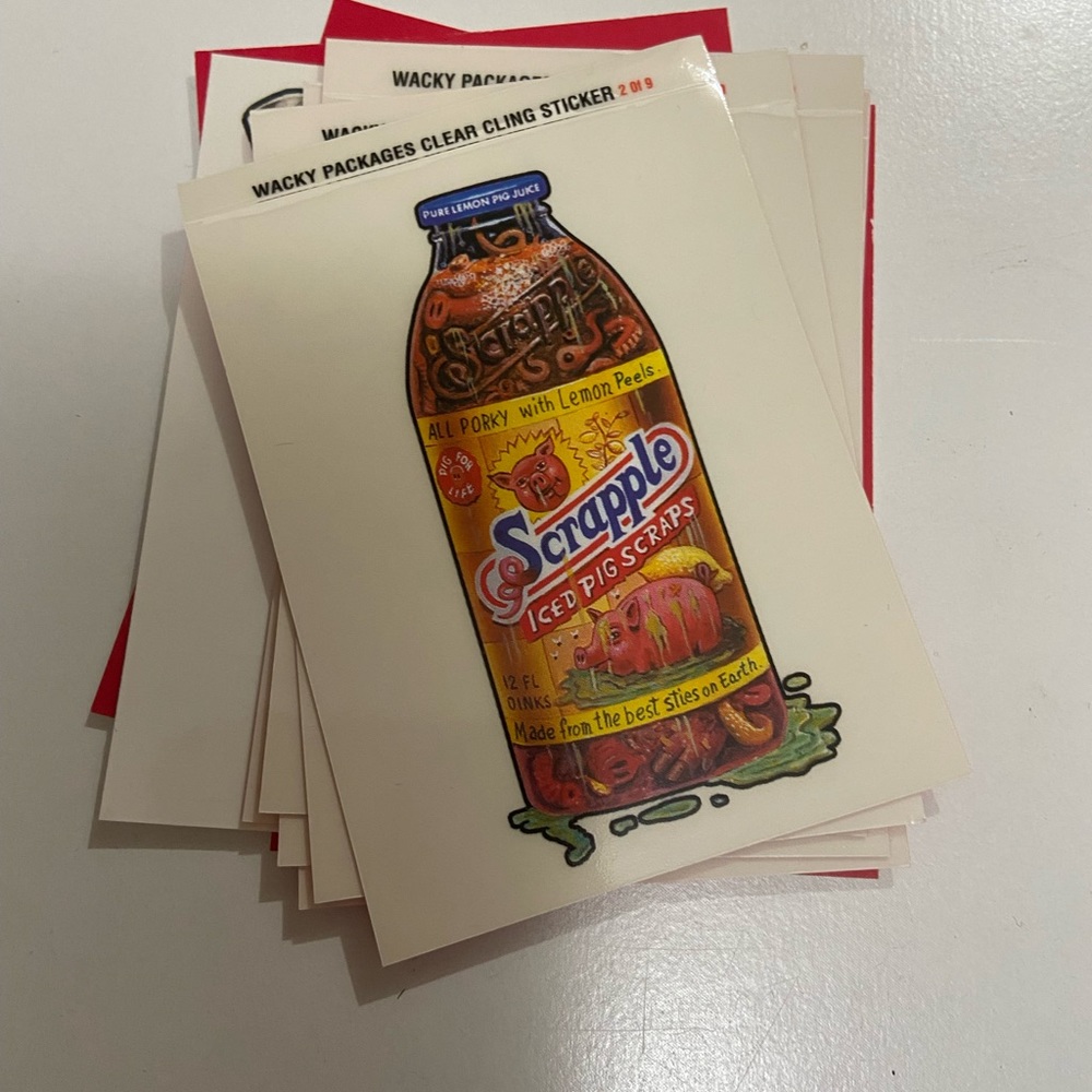 Topps Wacky Packages Assorted Sticker Bundle - Picture 7 of 7